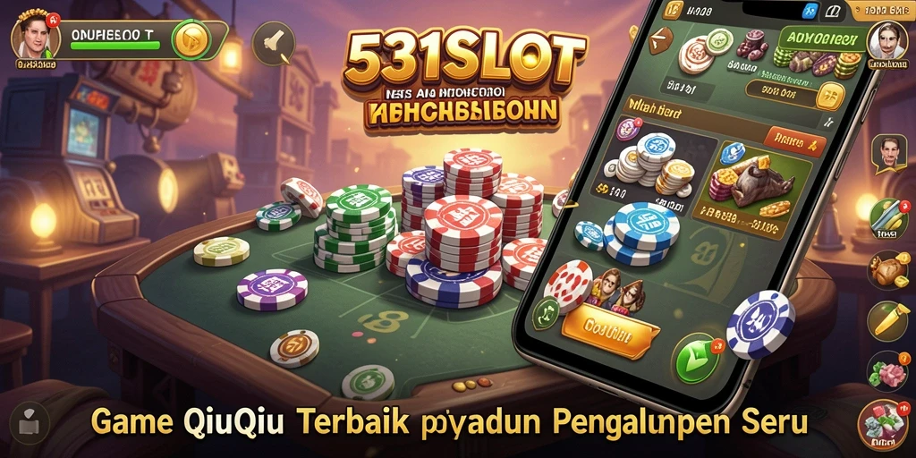 Tampilan gameplay QiuQiu yang mendebarkan dan seru.