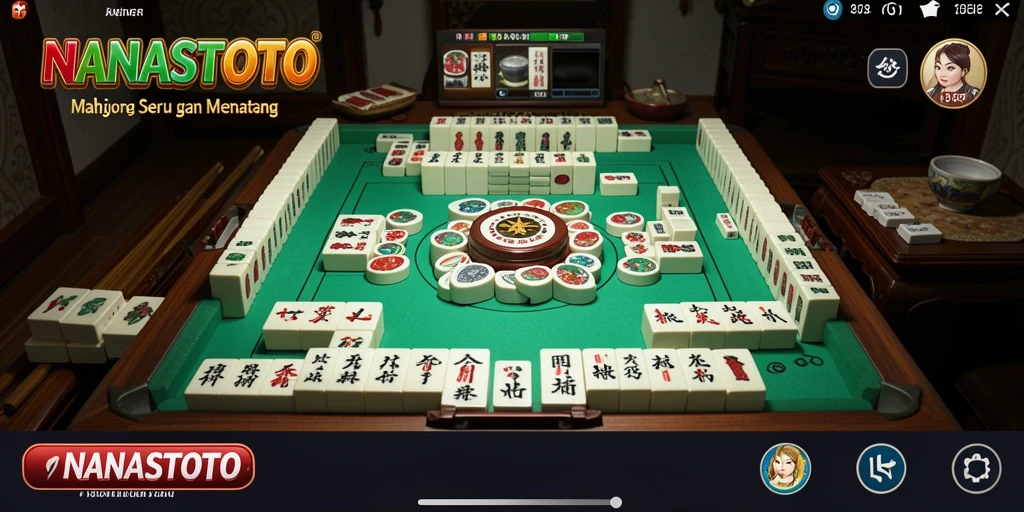 Tampilan gameplay NANASTOTO yang penuh warna dan seru.