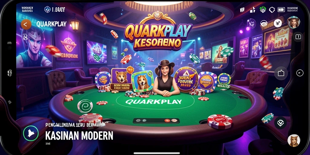 Tampilan gameplay menarik dan seru di QUARKPLAY.