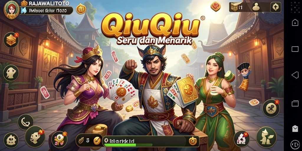 Tampilan gameplay seru dalam RAJAWALITOTO, penuh strategi dan keseruan.
